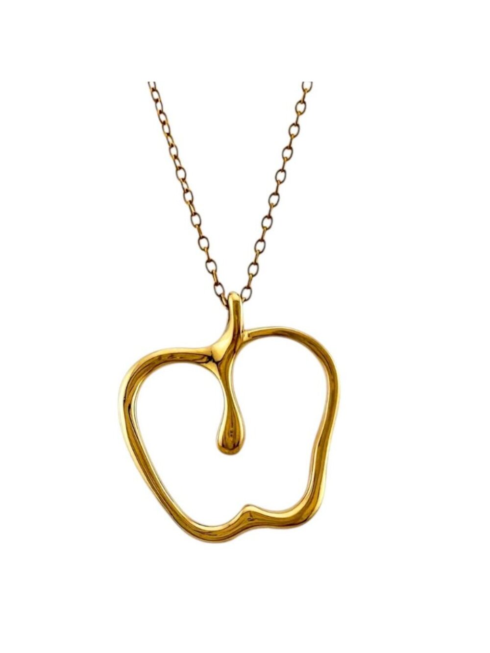 Tiffany & Co Apple Necklace 18k Yellow Gold